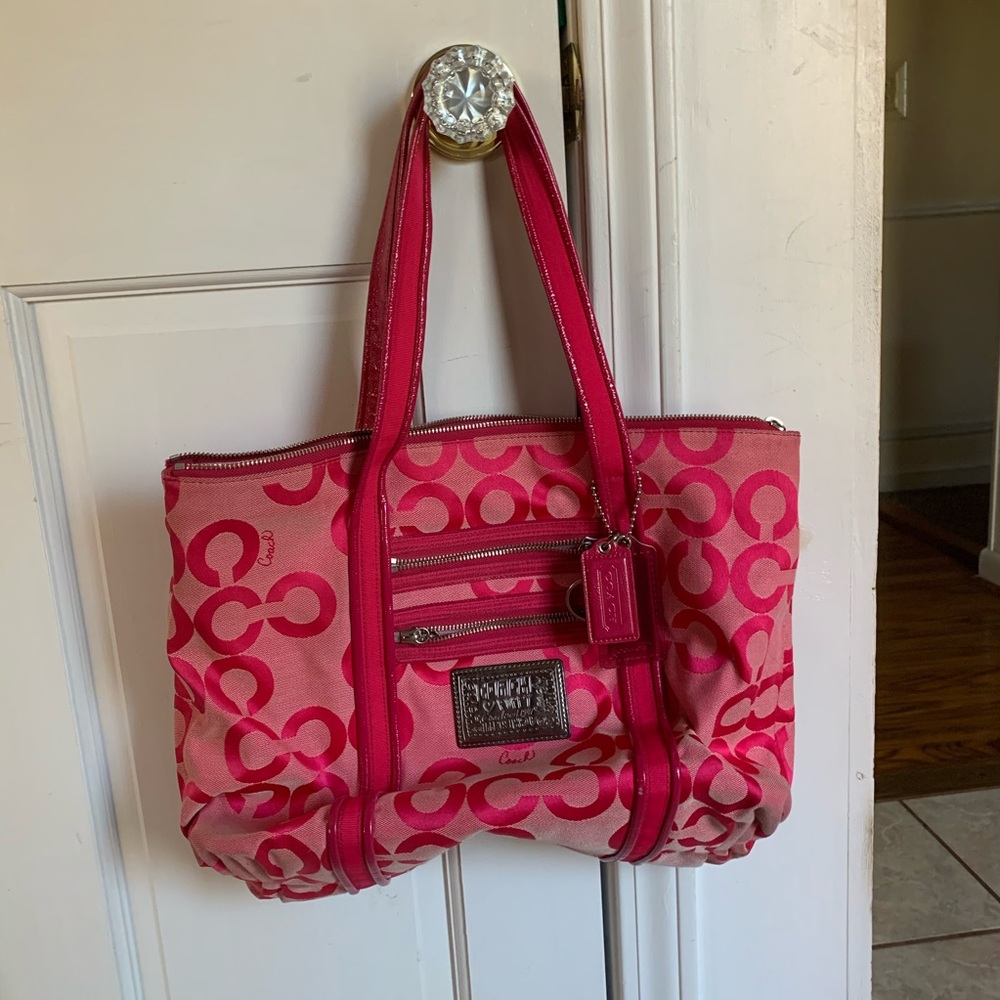 Hot Pink Coach Bag